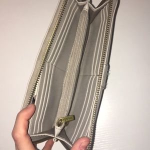 SOLD. Grey Fossil Wallet